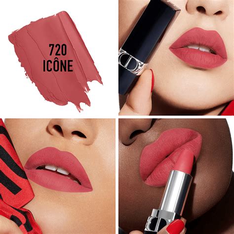 rouge dior 720 velvet finish|Dior red lipstick.